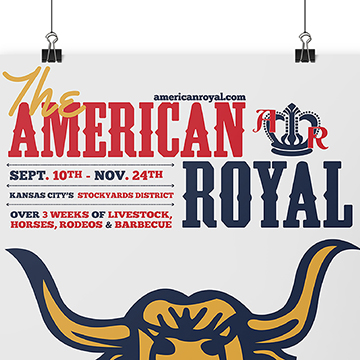 Student project work, American Royal posters