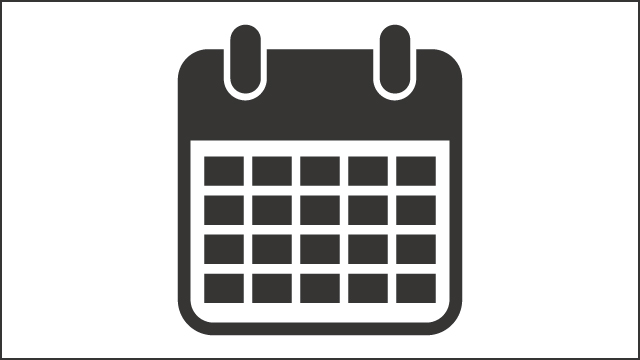 Icon of a calendar