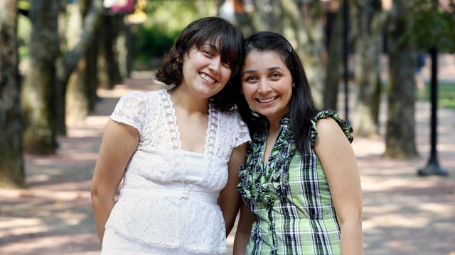 Cecilia and Jessica Lopez