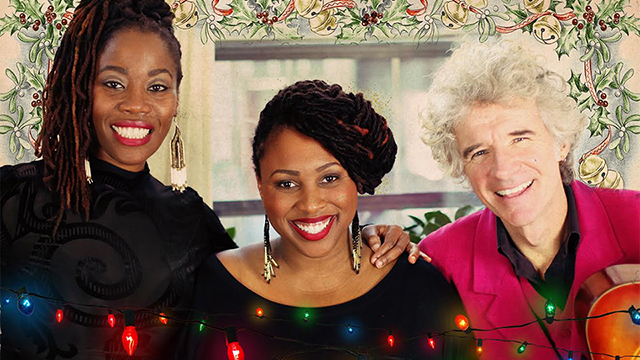 Promotional photo of Dan and Claudia Zanes and Pauline Jean.