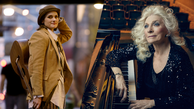 Composite photo of Madeleine Peyroux and Judy Collins.