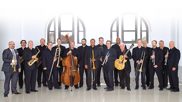 Promotional photo of the Kansas City Jazz Orchestra.
