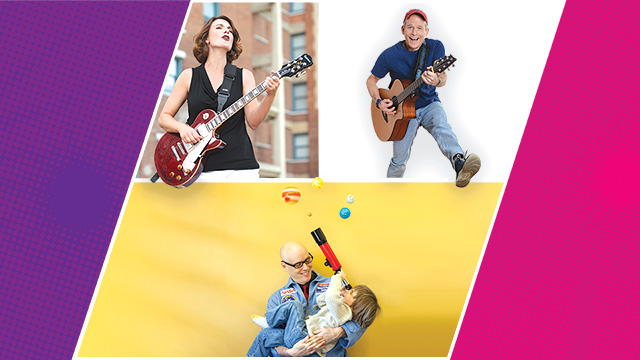 Photo montage of 3 KC musicians.