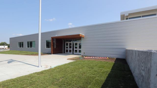 Lawrence College and Career Center entrance