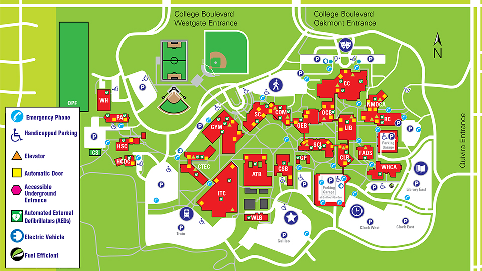 Tcc South Campus Map - United States Map