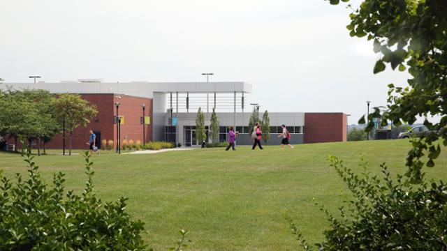 One of the buildings on the JCCC campus