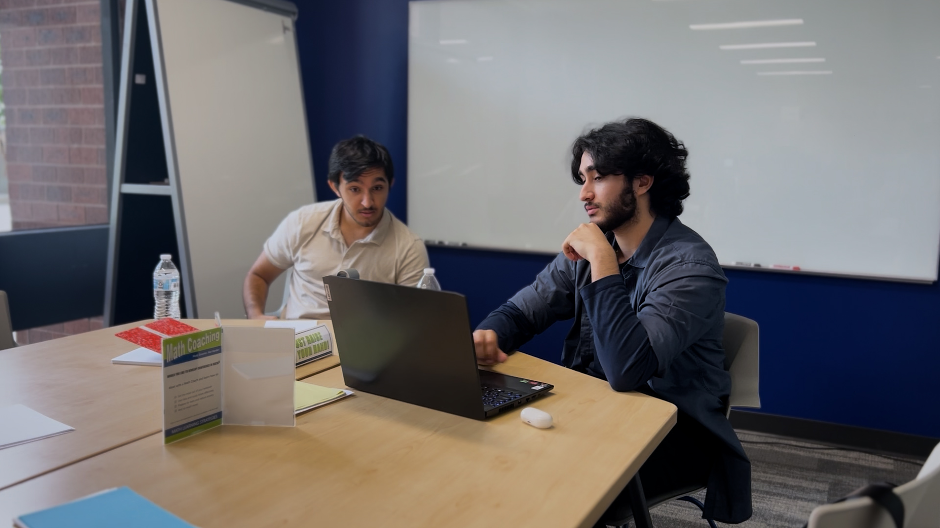 Students studying in the Academic Resource Center