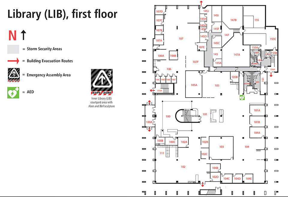 library map first floor