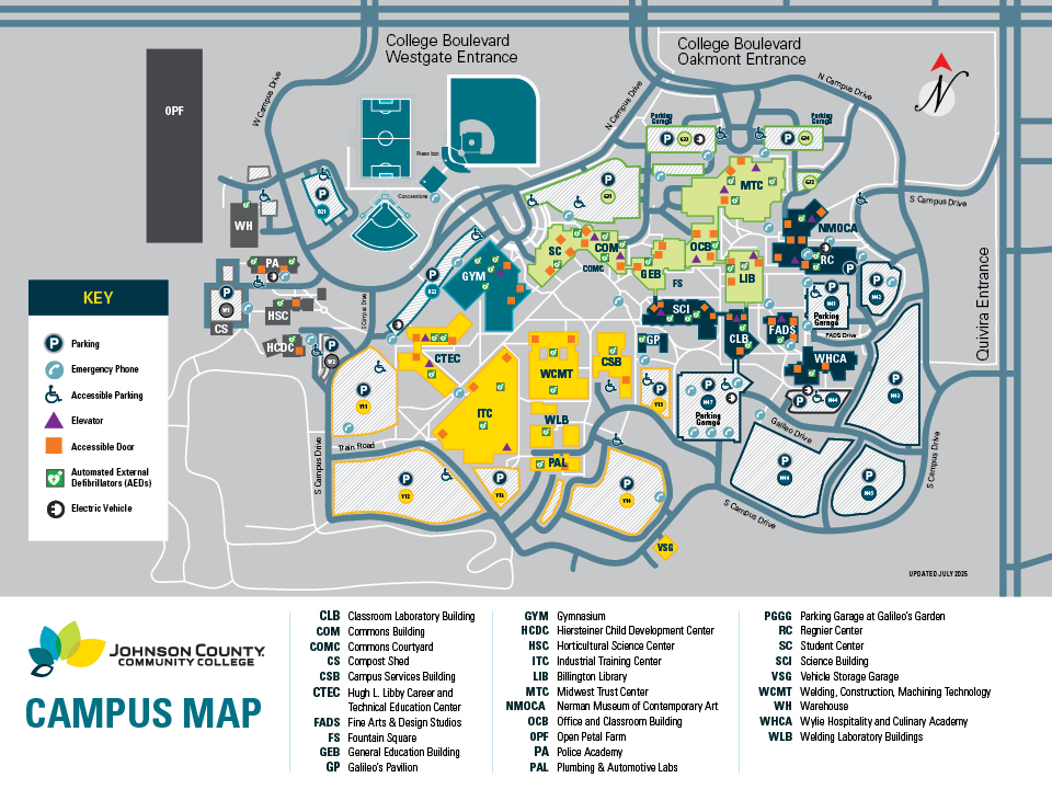 JCCC campus map