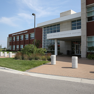 JCCC's Olathe Health Education Center, or OHEC.