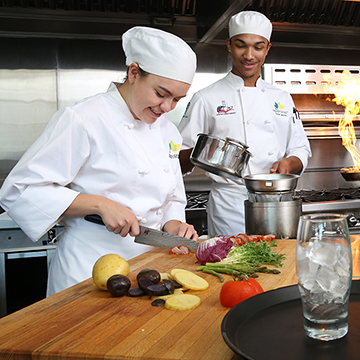 The Hospitality & Culinary department prepares its students for a variety of careers in hospitality and culinary arts.