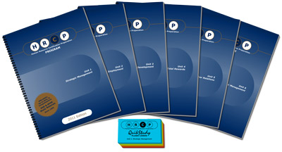 A fan of brochures and cards that represent the HRCP program materials.