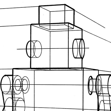 Student project work, simple robot design