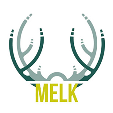 Student project work, single Melk logo