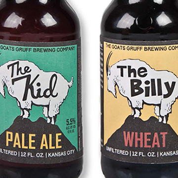Student project work, The Kid Pale Ale designs
