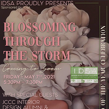 Balloon Pic Event with Blossoming Through the Storm Poster