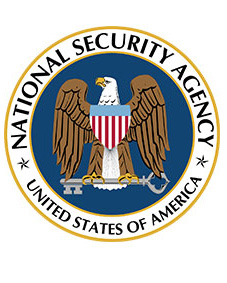 Logos for the U.S. Department of Homeland Security and National Security Agency