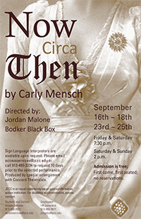 Now Circa Then by Carly Mensch poster