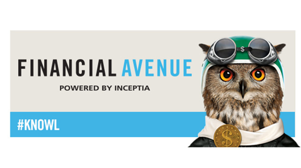 Financial Avenue owl mascot