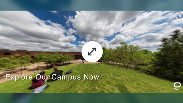 screenshot of virtual tour