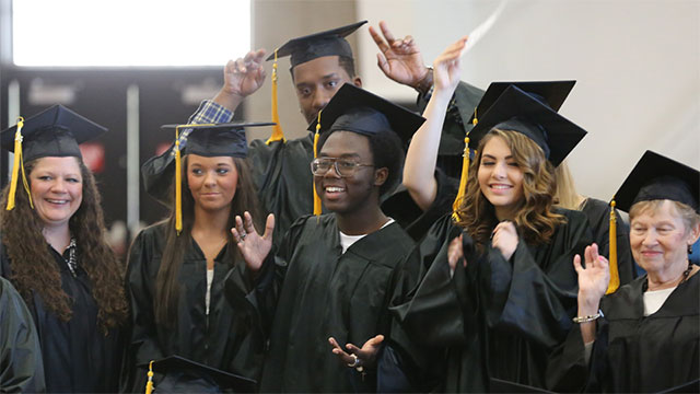 JCCC college graduates