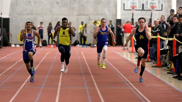 Indoor track in the Fieldhouse