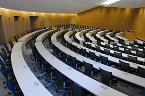 The Hudson Auditorium is ideal for lectures and presentations