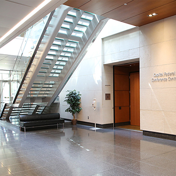 Regnier Center main hall