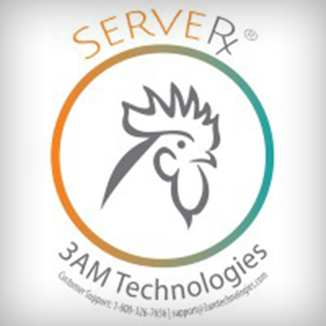 logo for serve rx