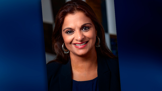 Headshot of Rekha Sharma-Crawford