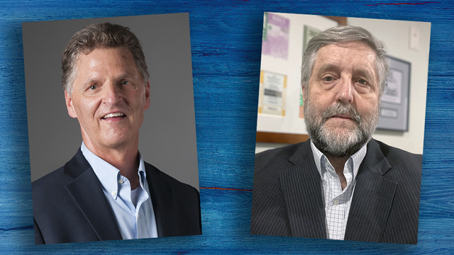 Composite photo of Steve Kraske and Dave Helling.