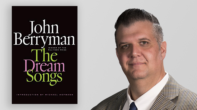 Book cover of‘The Dream Songs’ by John Berryman and Michael Carriger.