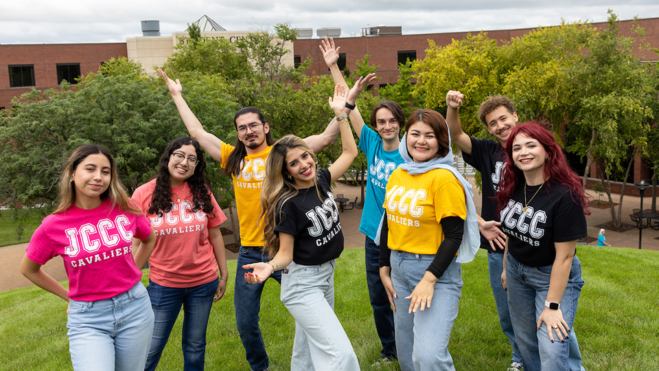 Group photo of JCCC Student Ambassadors