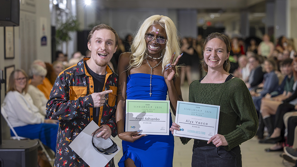 Fashion show winners