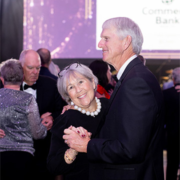 a couple dancing at the 2025 Some Enchanted Evening Gala