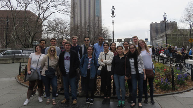 The Model UN team in New York CIty.