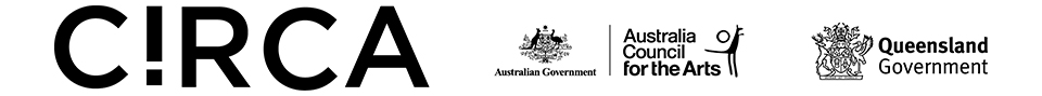 circa logo - Australia council for the arts logo - Queensland government logo
