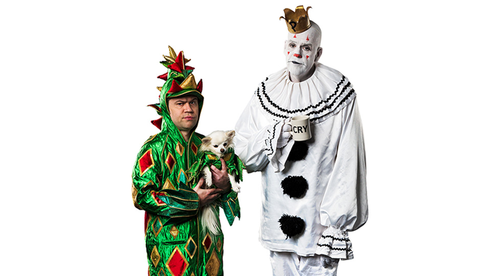 Piff the Magic Dragon and Puddles Pity Party.