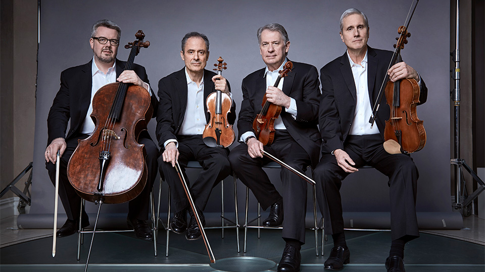 the members of Emerson Quartet