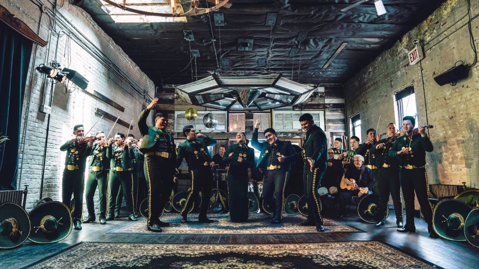 the members of Mariachi Herencia de Mexico