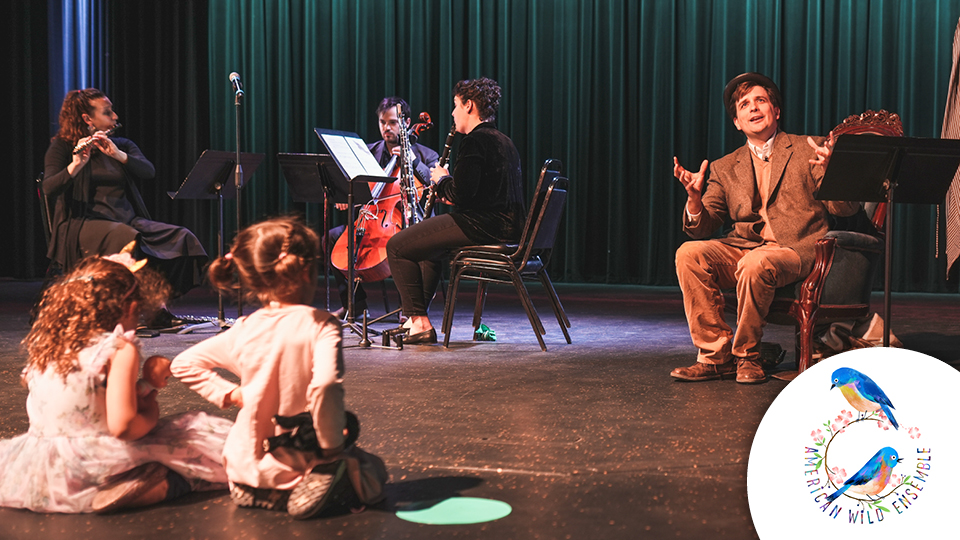 performers on stage including musicians and actors