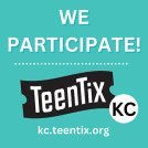 logo for TeenTix - we participate