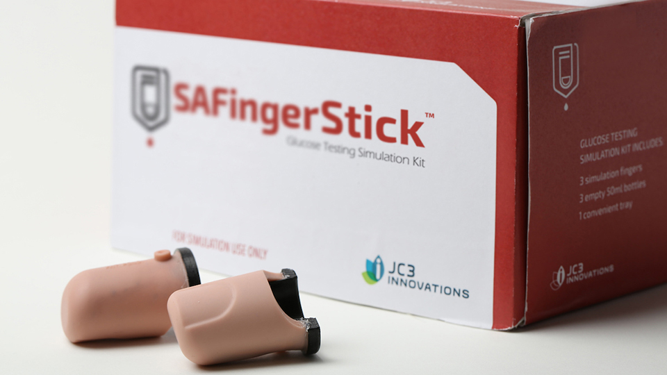 Box of SAFingerStick® products