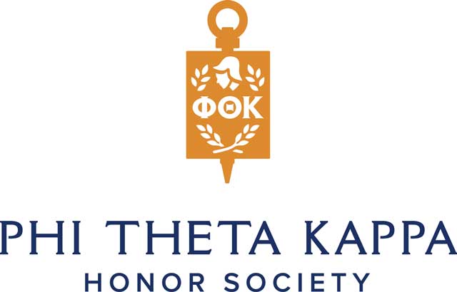 Phi Theta Kappa logo which reads Phi Theta Kappa Honor Society