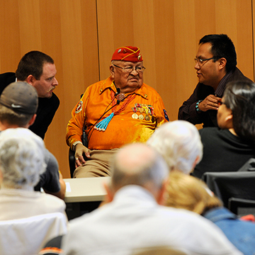 Navajo Code Talkers discuss their experiences
