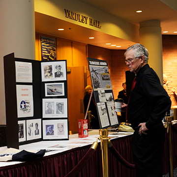 Display of memorabilia